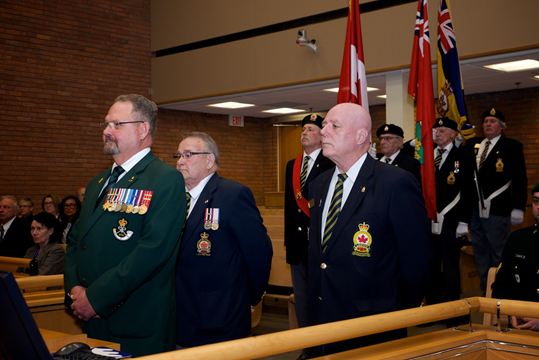 Oakville Town council pays respects to local Afghanistan veterans