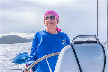 “If you’re going to be with me, you have to learn to sail,” Dawn Custode told her husband-to-be.