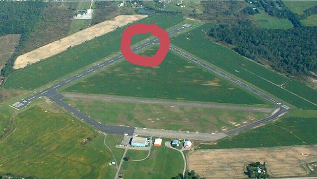 Welland airport aerial