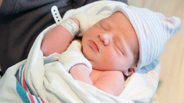 Warkworth parents welcome Leap Year baby, Frankie, to the family