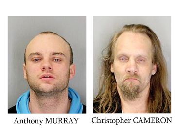 OSHAWA -- Police have arrested one man in connection with a shooting at an apartment in Oshawa earlier this month. Anthony Murray (left), 27, of no fixed address, was found at a motel in Courtice on Saturday, April 23 and charged with 44 offences. Police are still searching for the second suspect, Christopher Cameron (right), 47, of Olive Avenue in Oshawa. April 25, 2016
