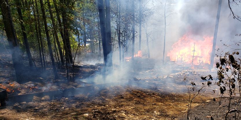 Gibson Lake Cottage And Bunkie In Wahta Destroyed By Fire