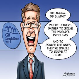 Patrick LaMontagne on the G8