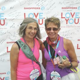 Walking to conquer cancer