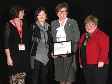 Burlington Library receives Angus Mowat Award of Excellence